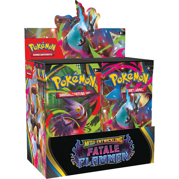 Pokémon Fatale Flammen Display 36 Booster (DE)