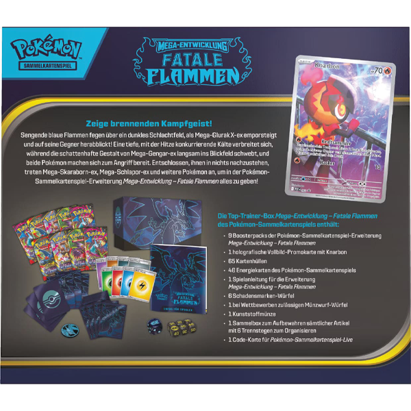 Fatale Flammen Top Trainer-Box