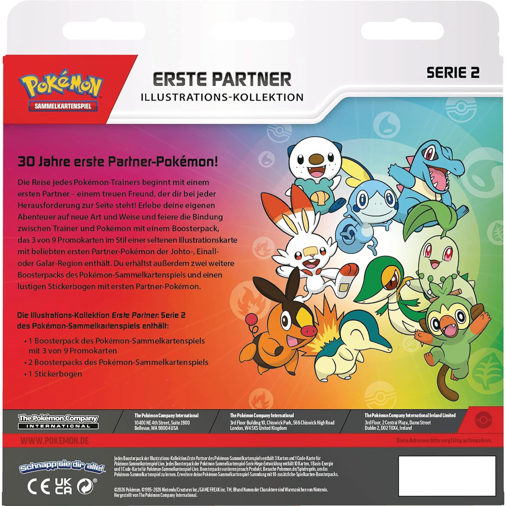 Pokémon Erste Partner Kollektion Serie 2