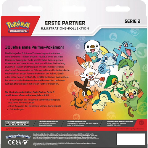 Pokémon Erste Partner Kollektion Serie 2