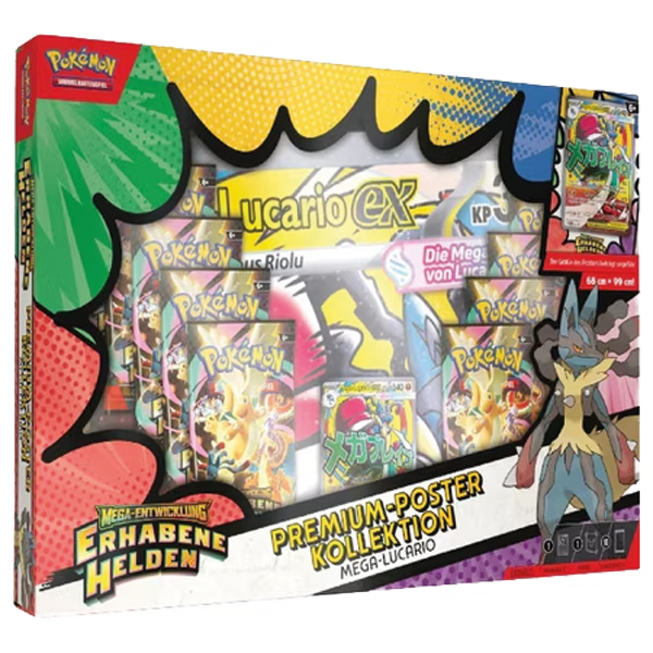 Pokémon: Mega-Entwicklung Premium Poster Kollektion - Mega Lucario