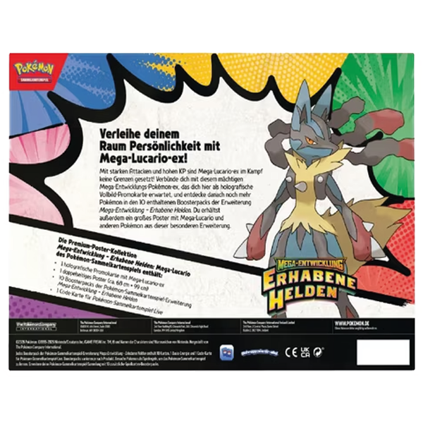 Pokémon: Mega-Entwicklung Premium Poster Kollektion - Mega Lucario