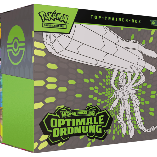 Pokémon: Mega-Entwicklung – Optimale Ordnung Top Trainer Box (DE)